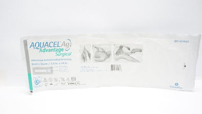 ConvaTec 422607 Aquacel Ag Advanced Antimicrobial Dressing 3.5inch x 14inch (x)